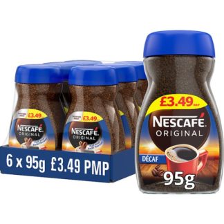 Nescafe Orig Decaf PM349 95g (Case Of 6)