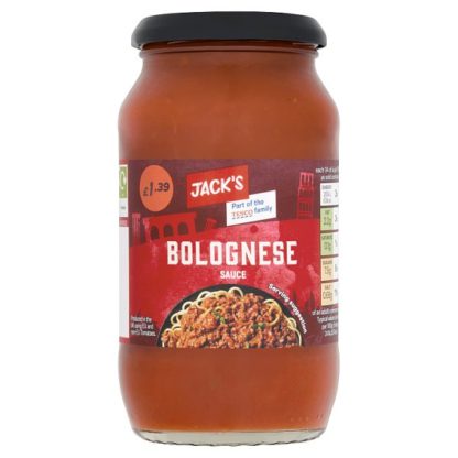 Jacks Bolognese Sauce PM139 440g (Case Of 6)