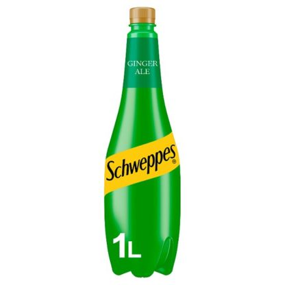 Schweppes Can Dry Ginger Ale 1ltr (Case Of 6)
