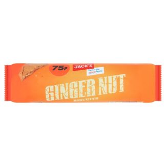 Jacks Ginger Nuts PM75 200g (Case Of 18)
