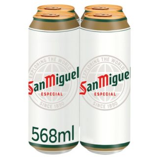 San Miguel 4x568ml (Case Of 6)