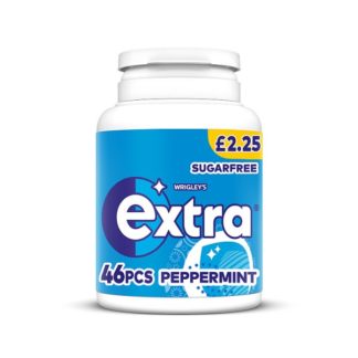 Extra Peppermint Gum Bottle 46pk (Case Of 6)