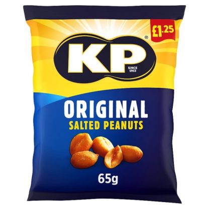 KP Salted Peanuts PM125 65g (Case Of 16)