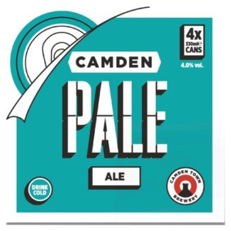 Camden Pale Ale 4x330ml (Case Of 6)
