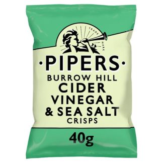Pipers Salt & Vinegar 40g (Case Of 24)