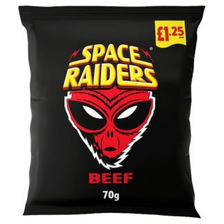 Space Raiders Beef PM125 70g (Case Of 20)