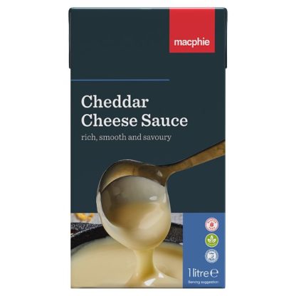 Macphie Cheddar Cheese Sauce 1ltr (Case Of 12)