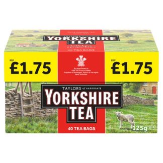 Yorkshire Tea PM175 40s (Case Of 5)