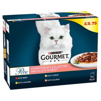 Gourmet Perle Cat Food PM575 12x85g (Case Of 4)