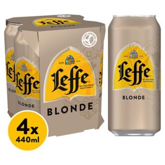 Leffe Blonde 4x440ml (Case Of 6)