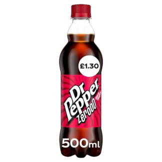 Dr Pepper Zero PM130 500ml (Case Of 12)