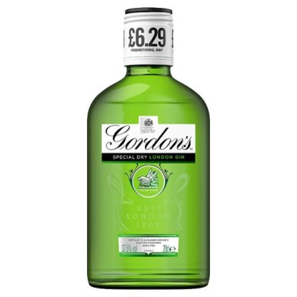 Gordons Dry Gin PM629 20cl (Case Of 6)