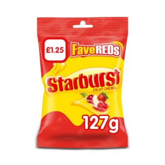 Starburst Fave Reds Bag PM12 127g (Case Of 12)