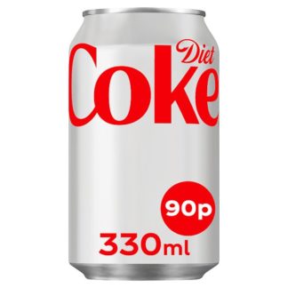 Diet Coke PM90 330ml (Case Of 24)
