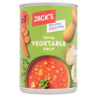 Jacks Hearty Veg Soup PM100 400g (Case Of 6)