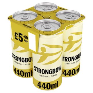 Strongbow PM549 4x440ml (Case Of 6)