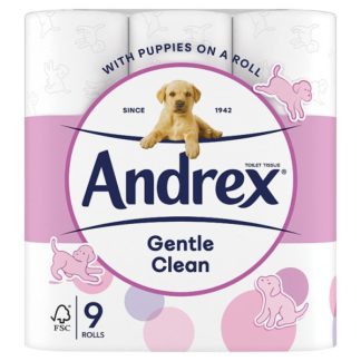 Andrex Gentle Clean 9pk (Case Of 5)
