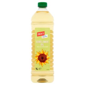 Jacks Sunflower Oil 1ltr (Case Of 6)