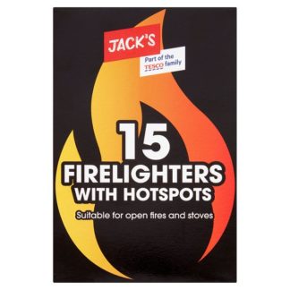 Jacks Firelighters 15pk (Case Of 24)