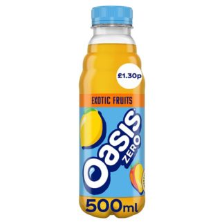Oasis Exotic Frts Zero PM130 500ml (Case Of 12)