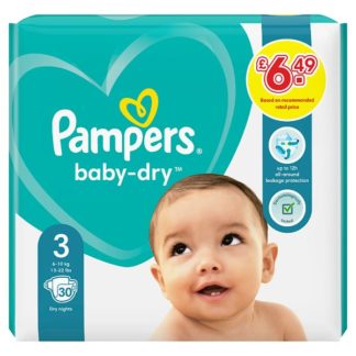 Pampers Nappy Size 3 PM649 30s (Case Of 4)
