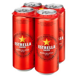 Estrella Damm 4x500ml (Case Of 6)