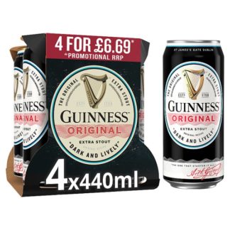 Guinness Original PM669 4x440ml (Case Of 6)