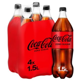 Coca Cola Zero Multipack 4x1.5lt
