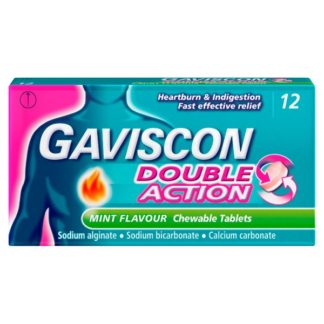 Gaviscon Double Action 12pk (Case Of 8)