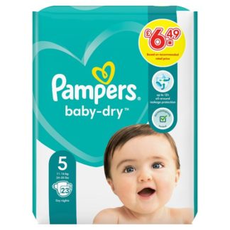 Pampers Baby Nappy Size 5 23 23s (Case Of 4)
