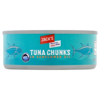 Jacks Tuna Chunks in SF Oil 145g (Case Of 12)