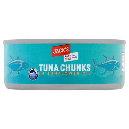 Jacks Tuna Chunks in SF Oil 145g (Case Of 12)