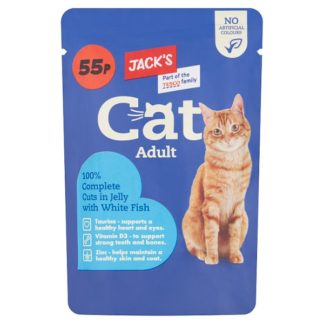 Jacks Cat Fish in Jelly PM55 100g (Case Of 24)