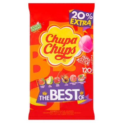 Chupa Chups Var Bag +20% 120pk