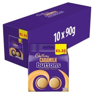Cadbury Caramilk Buttons Bag 90g (Case Of 10)
