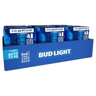 Bud Light PM399 4x440ml (Case Of 6)