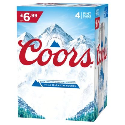Coors PM699 4x568ml (Case Of 6)