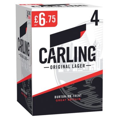 Carling PM675 4x568ml (Case Of 6)