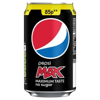 Pepsi Max PM85 Can 330ml (Case Of 24)