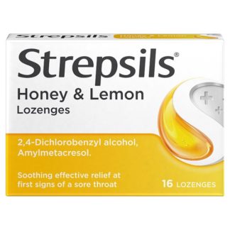 Strepsils Honey & Lemon 16pk (Case Of 12)