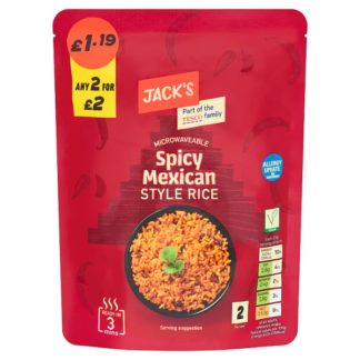 Jacks Sp Mex Rice Mic PM119 250g (Case Of 6)