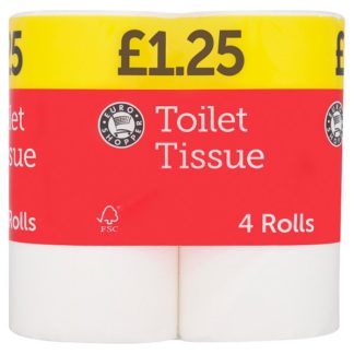 ES Toilet Tissue PM125 4pk (Case Of 12)