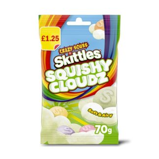 Skittles Sour Cloudz PM125 70g (Case Of 14)