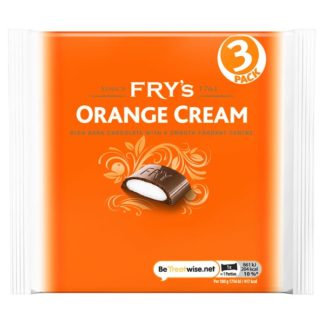 Frys Orange Cream 3 Pack 147g (Case Of 16)