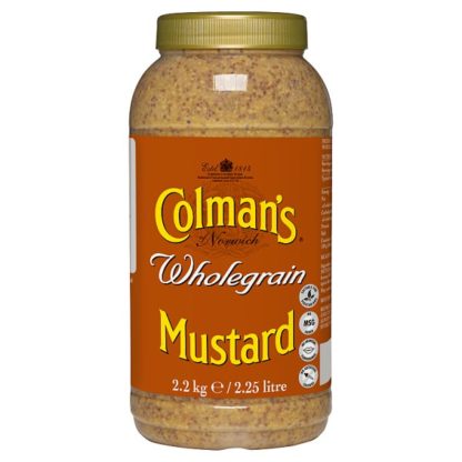 Colmans Wholegrain Mustard 2.2ltr (Case Of 2)