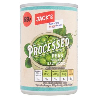 Jacks Processed Peas PM69 300g (Case Of 12)