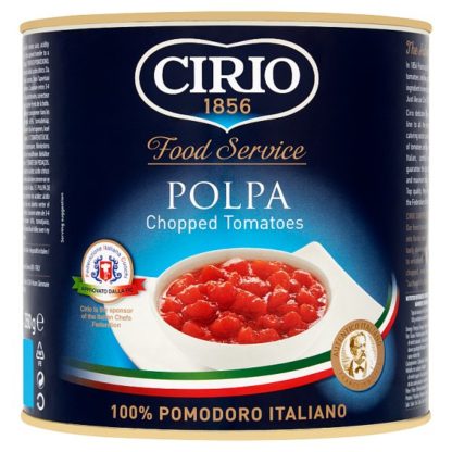 Ciro Chopped Tomatoes 2.55kg (Case Of 6)