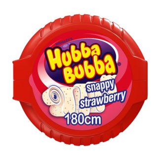 Hubba Bubba Snapy Strawberry 71.2g (Case Of 12)