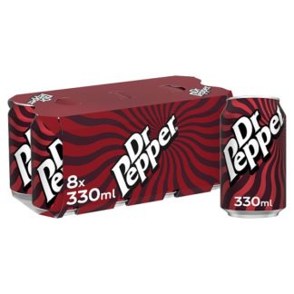 Dr Pepper Multipack 8x330ml (Case Of 3)