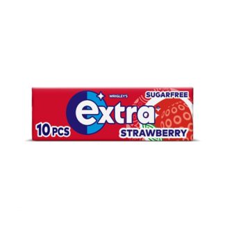 Extra Strawberry SFree Gum 10pk (Case Of 30)